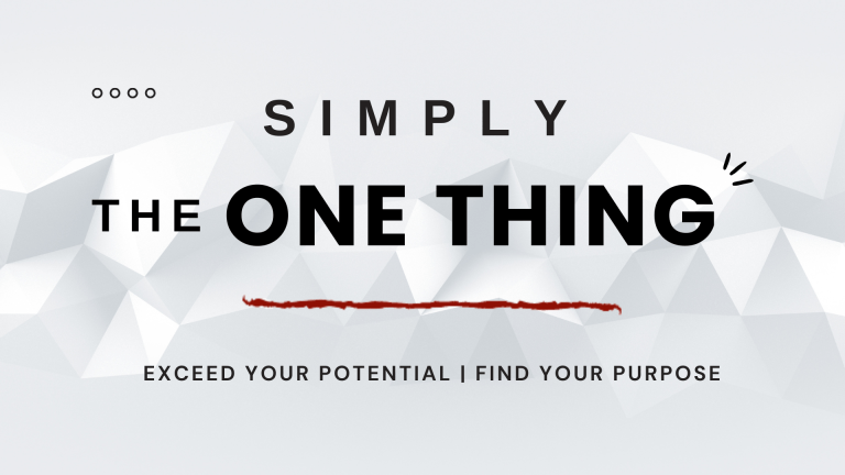 Simply The ONE Thing