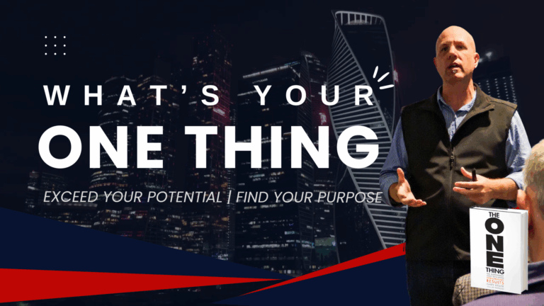 Whats your ONE Thing with Stuart Hyslop